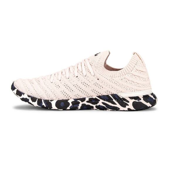 APL Men\'s Creme Black Leopard TechLoom Wave Sneakers Size 11 main image 6